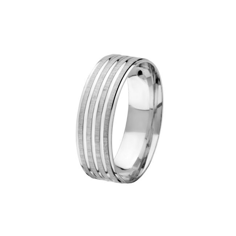 Ezüst karikagyűrű AG06