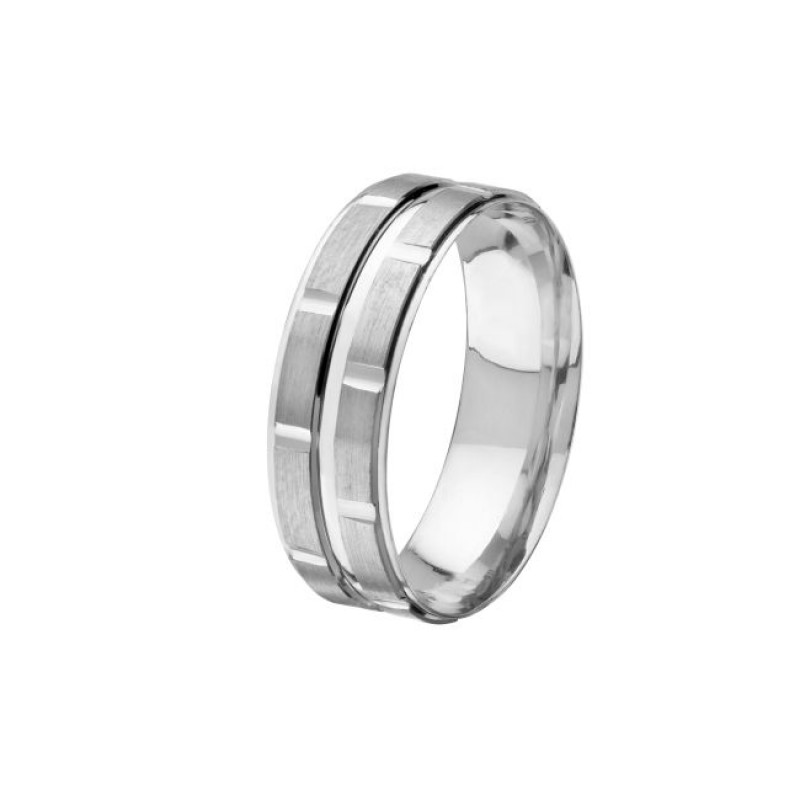 Ezüst karikagyűrű, AG09