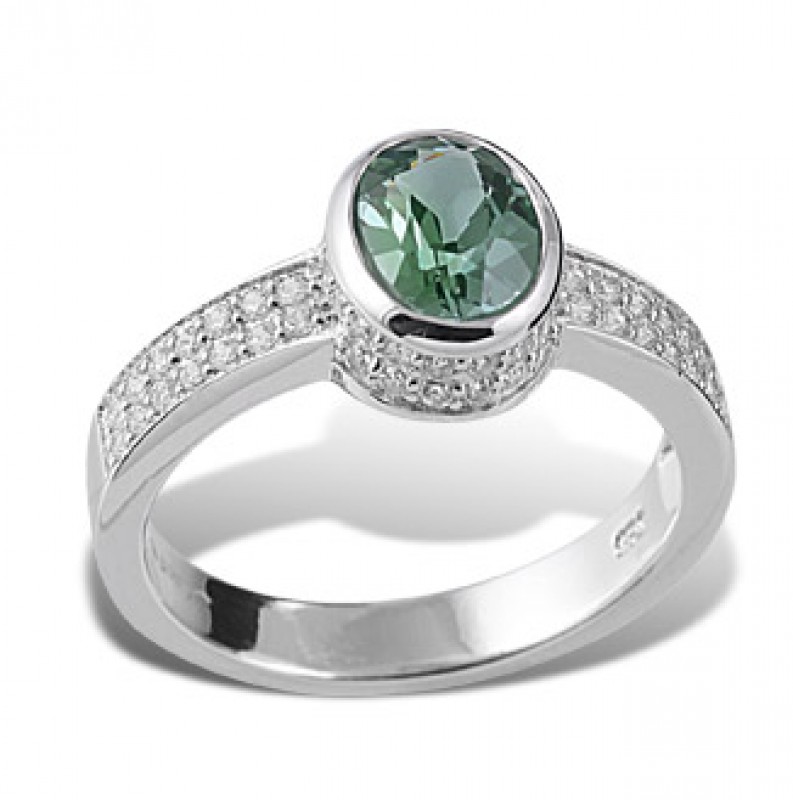 Moni's - Excellence zöld köves gyűrű